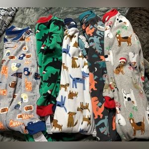 Boys Footed Jammies